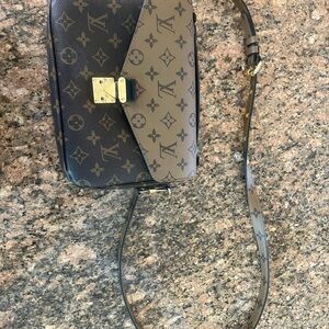 Louis Vuitton Brown Monogram Crossbody Bag